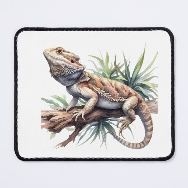 Item preview, Watercolor Bearded Dragon designed and sold by TheAnimalZ00.