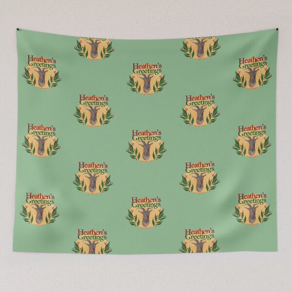 Item preview, Heathen's Greetings designed and sold by Planetary-Disco.