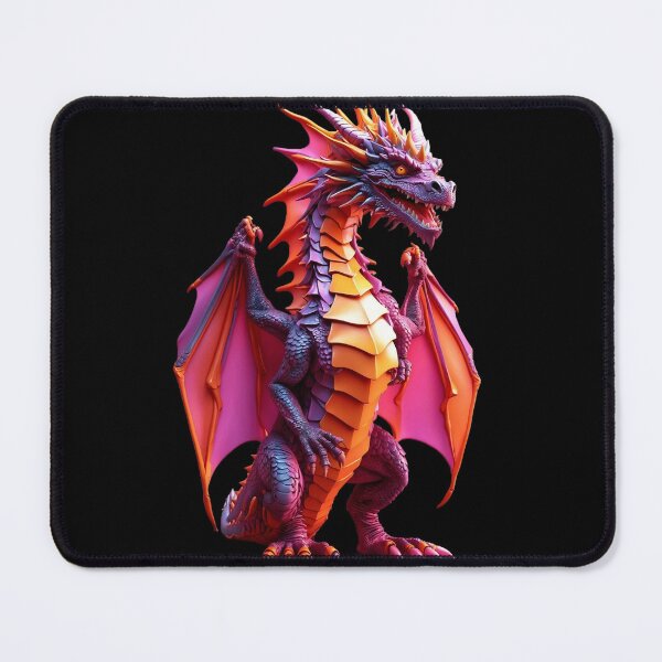 Item preview, orange-pink Dragon designed and sold by ProfArtStudio.