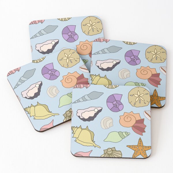 Item preview, Colorful Ocean Shells designed and sold by AbigailHerman.