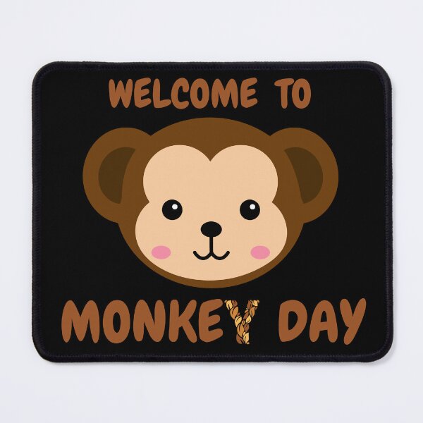 Item preview, Welcome to Monkey Day! designed and sold by Chawineiei.