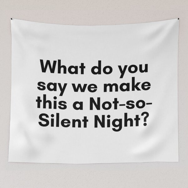 Item preview, Not So Silent Night designed and sold by TrendIt-.