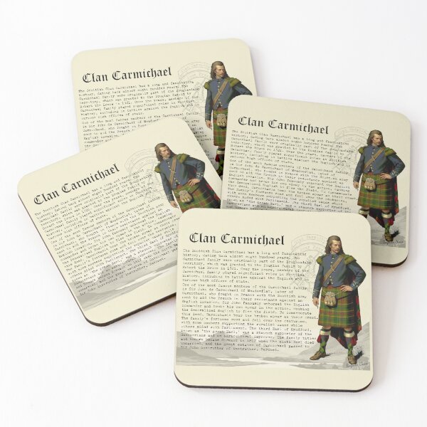 Item preview, Clan Carmichael Scottish History  designed and sold by BagTown Clans.