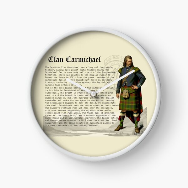 Item preview, Clan Carmichael Scottish History  designed and sold by BagTown Clans.