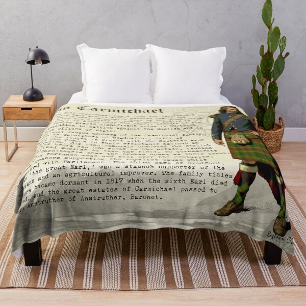 Item preview, Clan Carmichael Scottish History  designed and sold by BagTown Clans.