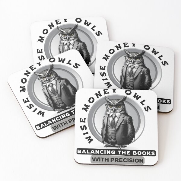 Item preview, Wise Money Owls: Precision Accounting Elegance designed and sold by Hungry-Murphy.