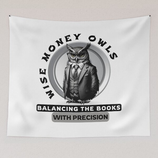 Item preview, Wise Money Owls: Precision Accounting Elegance designed and sold by Hungry-Murphy.