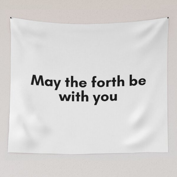 Item preview, May the Forth Be With You designed and sold by TrendIt-.