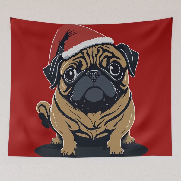 Aperçu de l'œuvre Carlin de Noël créée et vendue par Asotshop.