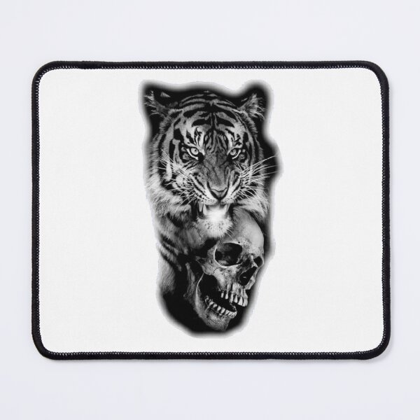 Item preview, Skull and Tiger designed and sold by alienfashionnow.