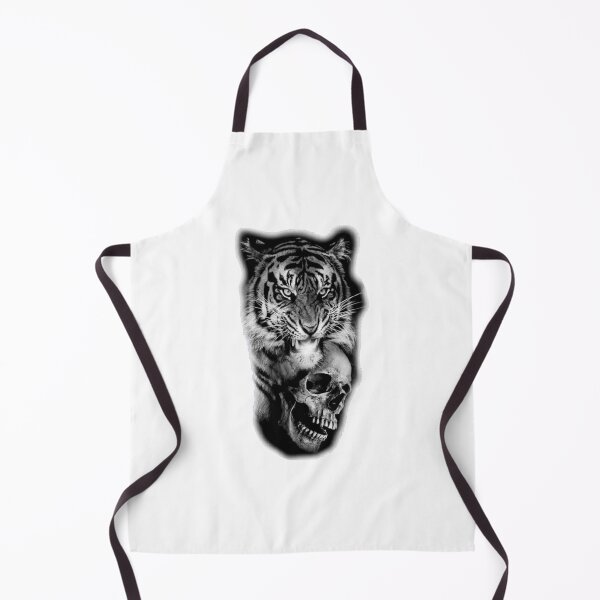 Item preview, Skull and Tiger designed and sold by alienfashionnow.