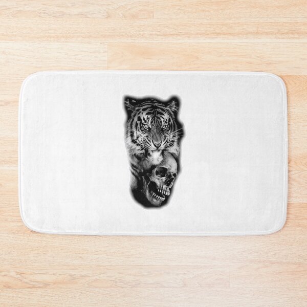 Item preview, Skull and Tiger designed and sold by alienfashionnow.