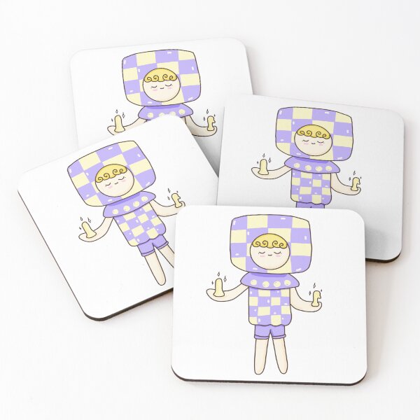 Item preview, Sleepy Adorable Checkers designed and sold by littleflabby.