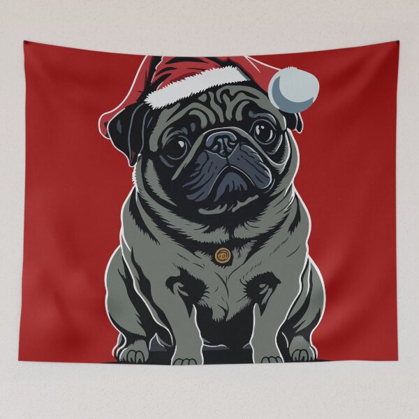 Aperçu de l'œuvre Carlin de Noël créée et vendue par Asotshop.