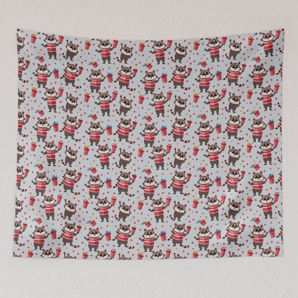 Item preview, Party Raccoon designed and sold by Lukman Febrianto.