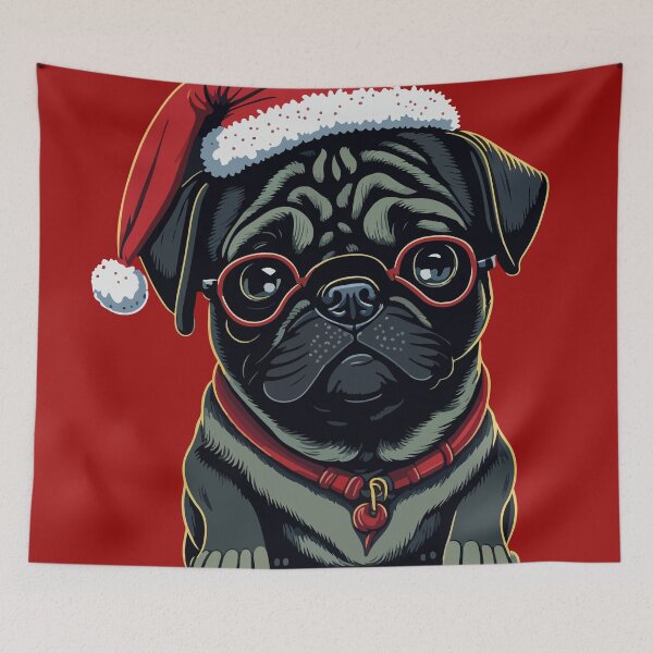Aperçu de l'œuvre Carlin de Noël créée et vendue par Asotshop.