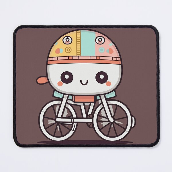 Item preview, Bike Dreams Colorful Kawaii Cycling Adventure designed and sold by DigitalGraphic1.