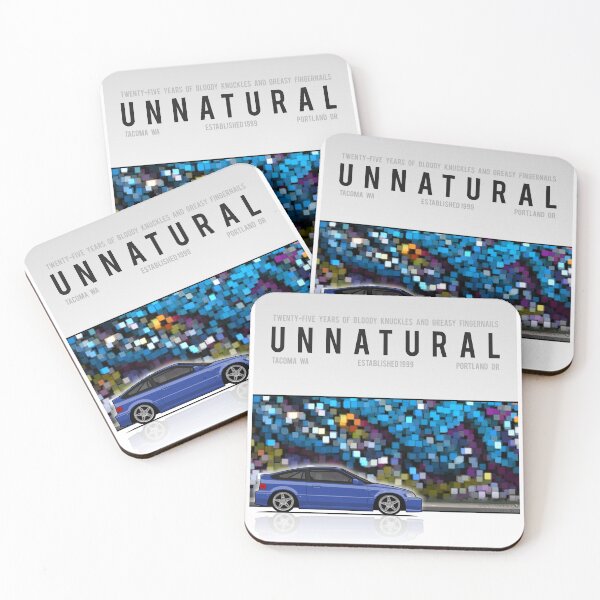 Item preview, Unnatural Car Club PNW: Ghost Flamed Blue Liftback ED designed and sold by The Last Lugnut.