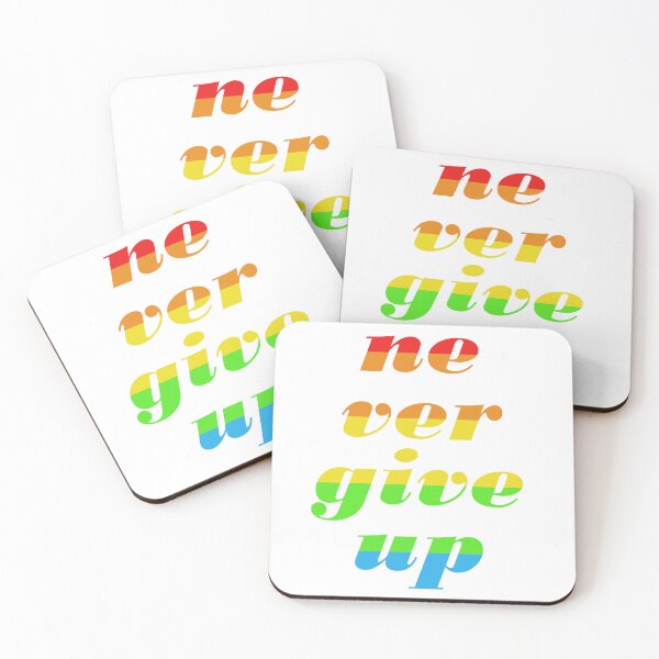 Item preview, Never Give Up designed and sold by 2424studio.