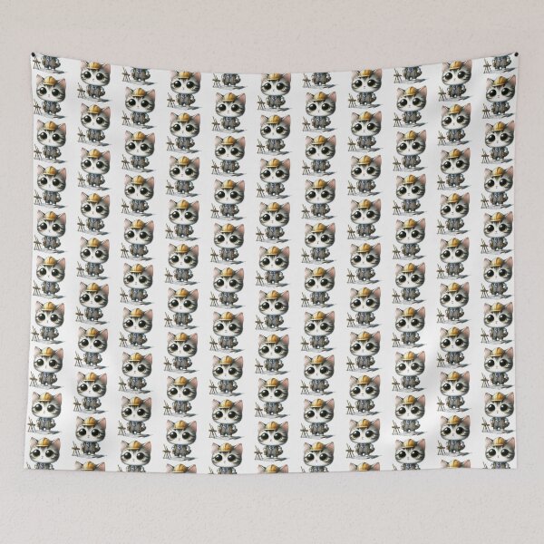Item preview, Cat Architect Cat designed and sold by VANWANSHOP.