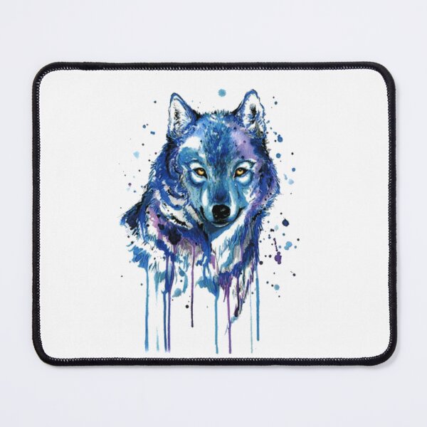 Item preview, Colourful wolf designed and sold by alienfashionnow.