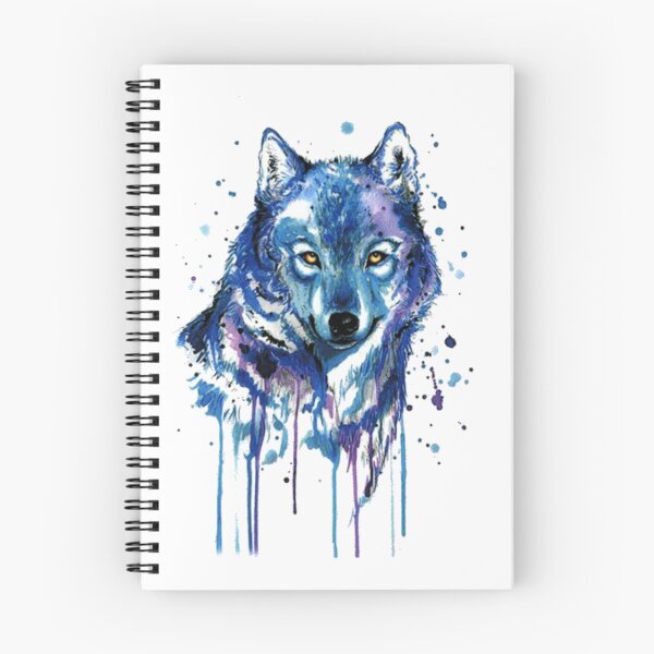 Item preview, Colourful wolf designed and sold by alienfashionnow.