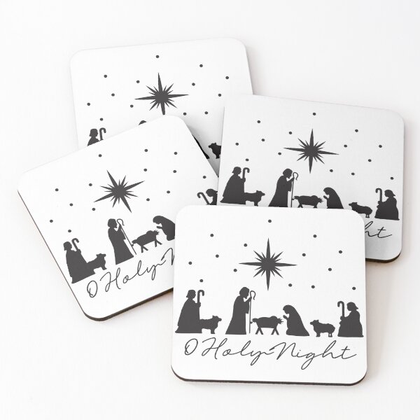 Item preview, O holy night nativity christmas designed and sold by teurhparpstudio.