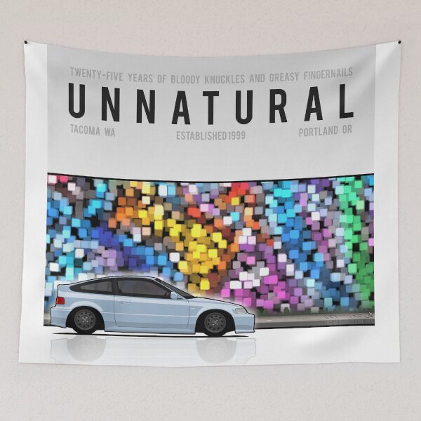 Item preview, Unnatural Car Club PNW: Superior Blue Liftback ED designed and sold by The Last Lugnut.
