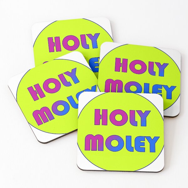 Item preview, HOLY MOLEY, vintage psychedelic sign designed and sold by AASparksDesigns.