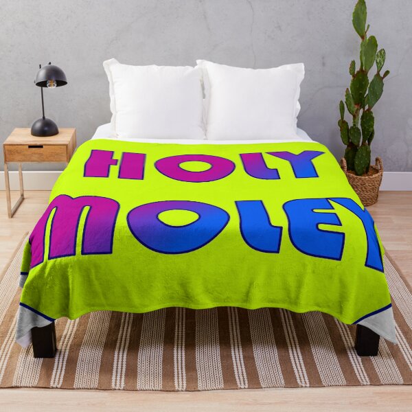 Item preview, HOLY MOLEY, vintage psychedelic sign designed and sold by AASparksDesigns.