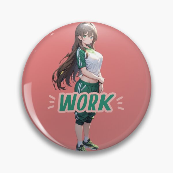 Item preview, Energize Your Space: Sporty Waifu Design for Active Vibes designed and sold by Anime-Community.
