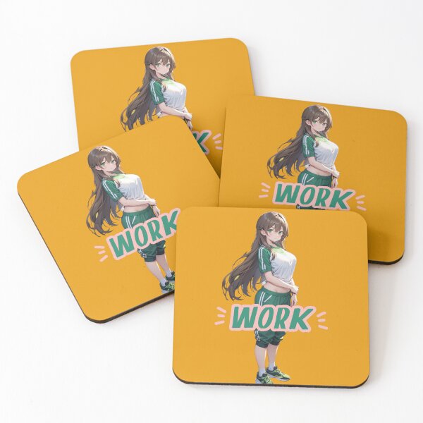 Item preview, Energize Your Space: Sporty Waifu Design for Active Vibes designed and sold by Anime-Community.
