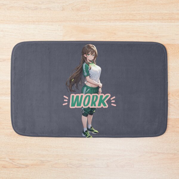 Item preview, Energize Your Space: Sporty Waifu Design for Active Vibes designed and sold by Anime-Community.
