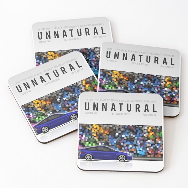 Item preview, Unnatural Car Club PNW: Dark Blue Liftback ED designed and sold by The Last Lugnut.