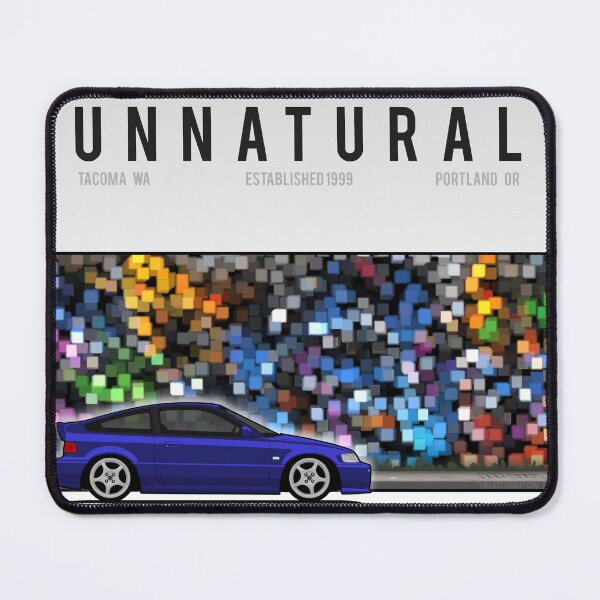 Item preview, Unnatural Car Club PNW: Dark Blue Liftback ED designed and sold by The Last Lugnut.