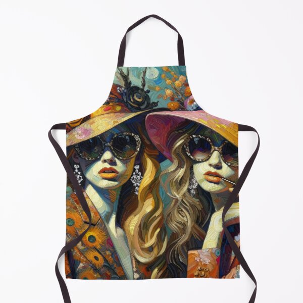 Item preview, Two Ladies Wearing Hats designed and sold by artistabout.