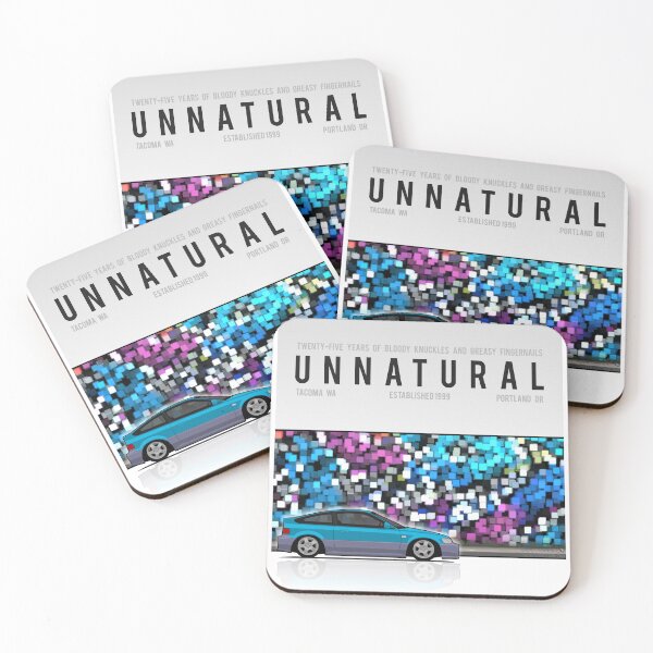 Item preview, Unnatural Car Club PNW: Celestial Blue Teal Liftback ED designed and sold by The Last Lugnut.