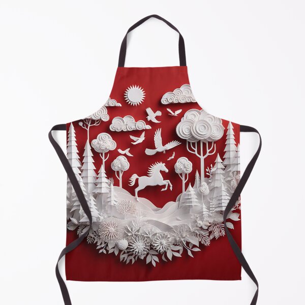 Item preview, 3D White Paper Art of Nature's Power designed and sold by Attire mukashaf.