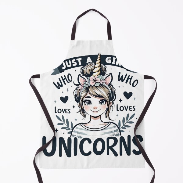 Item preview, Just a girl who love for Unicorns - Casual Everyday Style designed and sold by MAPDDesigns.