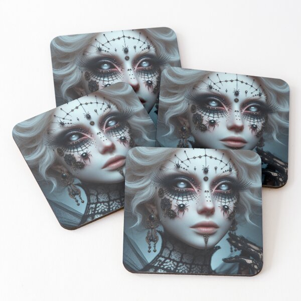 Item preview, Clamor  Aristocratic Gothic Lady  Portrait Fashion Artificial intelligence Ai designed and sold by AiPoliviosArt.