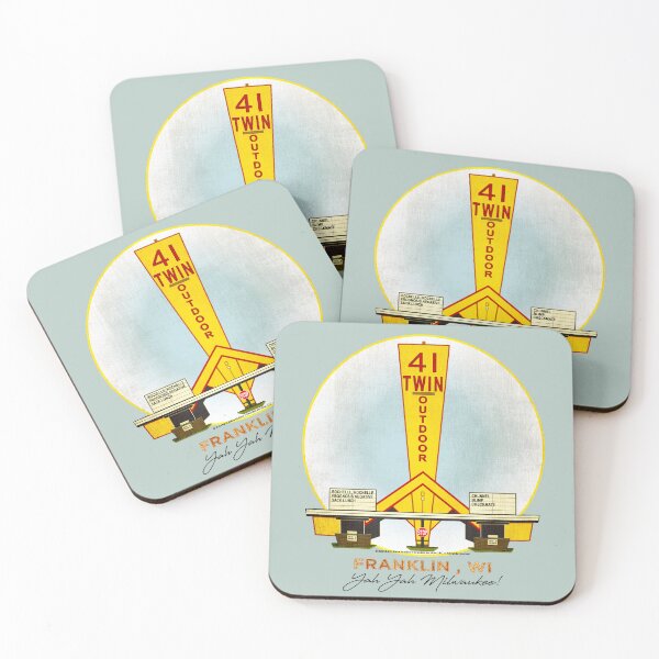 Item preview, 41 Twin Outdoor Theater • Franklin, WI designed and sold by MKE Rhine Maiden  •  Grumble Services, LLC..