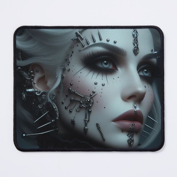 Item preview, Clamor  Aristocratic Gothic Lady  Portrait Fashion Artificial intelligence Ai designed and sold by AiPoliviosArt.