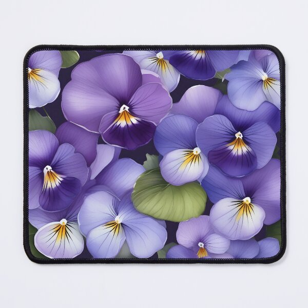 Item preview, Violet flower pattern designed and sold by DesignsbyVelvet.