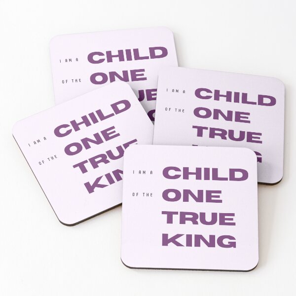 Item preview, I am a child of the One True King | designed and sold by Yehoshua Creatives.