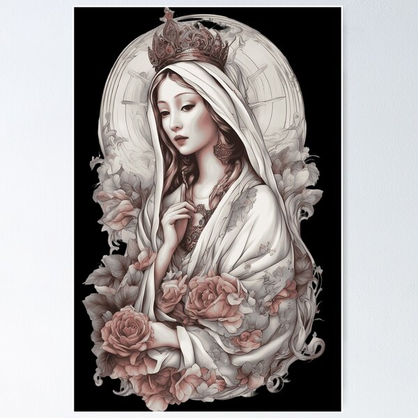 Item preview, Blessed Virgin Mary designed and sold by macadolie.