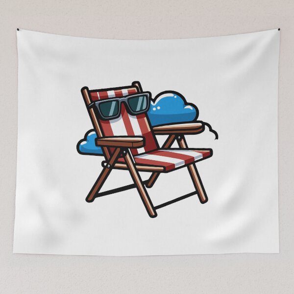 Item preview, Folding Chair - Cool designed and sold by HappyBox--.