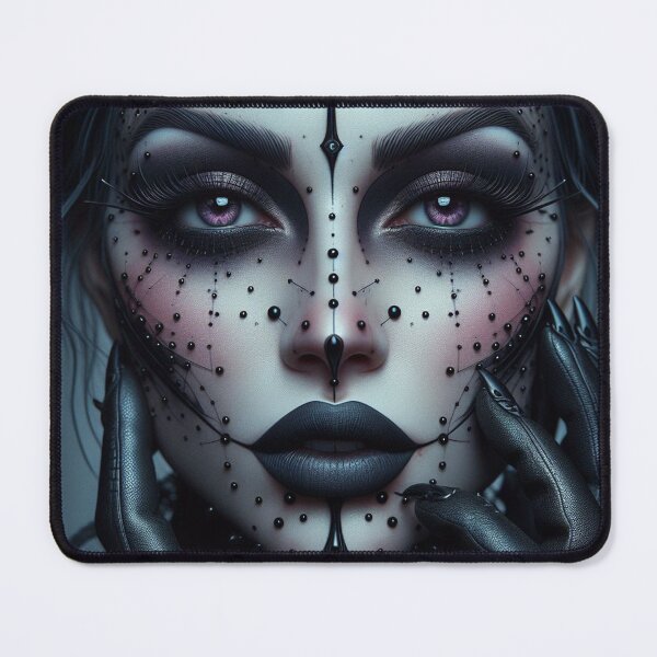 Item preview, Clamor Aristocratic Gothic Lady Portrait Fashion Artificial intelligence Ai designed and sold by AiPoliviosArt.