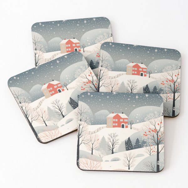 Item preview, snowy town designed and sold by hola-zzoi.