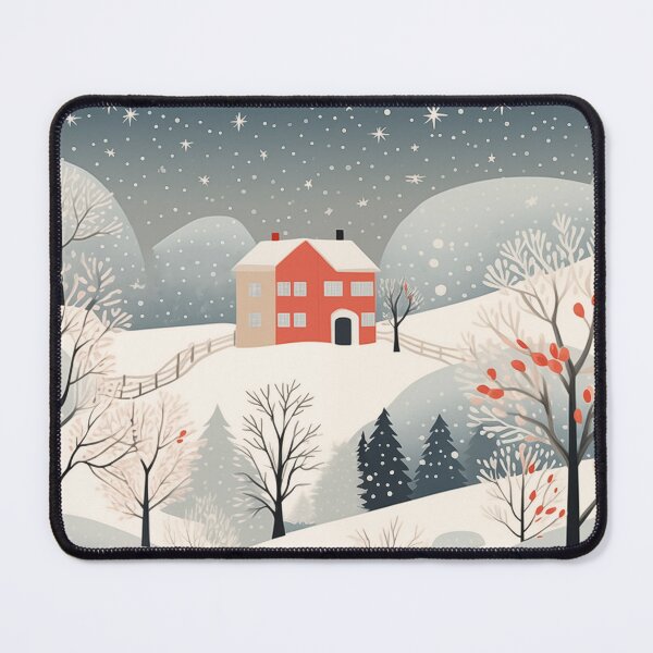 Item preview, snowy town designed and sold by hola-zzoi.