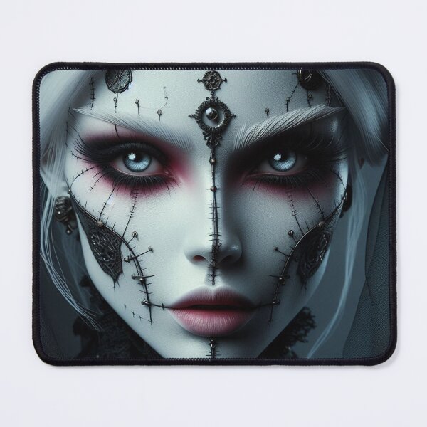 Item preview, Clamor Aristocratic Gothic Lady Portrait Fashion Artificial intelligence Ai designed and sold by AiPoliviosArt.